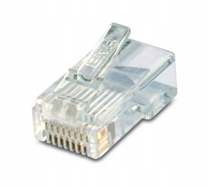 Wtyczka rj45, 8p-8c, opakowanie 100 sztuk model bm01068