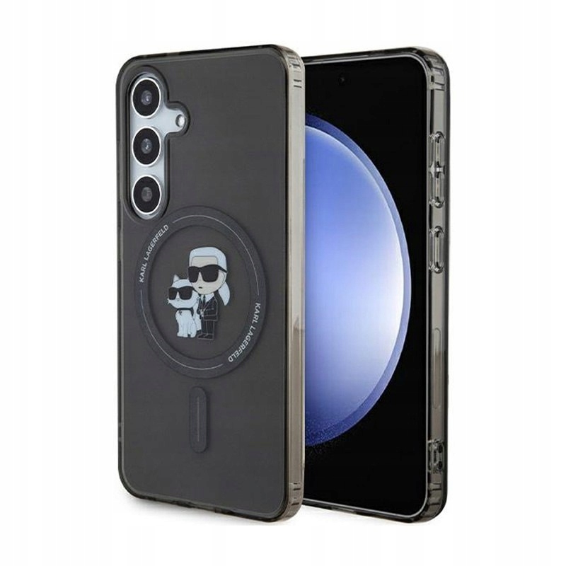 Karl Lagerfeld IML Karl & Choupette Glitter MagSafe Pouzdro Samsung Gala