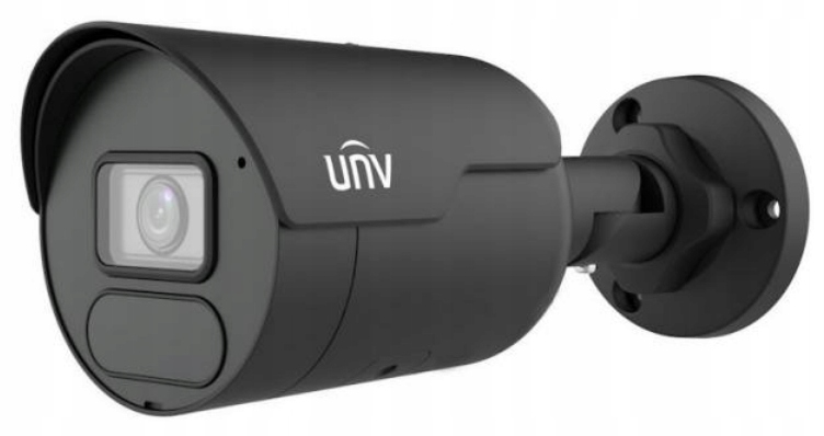 Ip kamera Uniview IPC2124LE-ADF28KM-H-BLACK 2.8 mm, 4 Mpx, IR50, Wdr Mikrofon