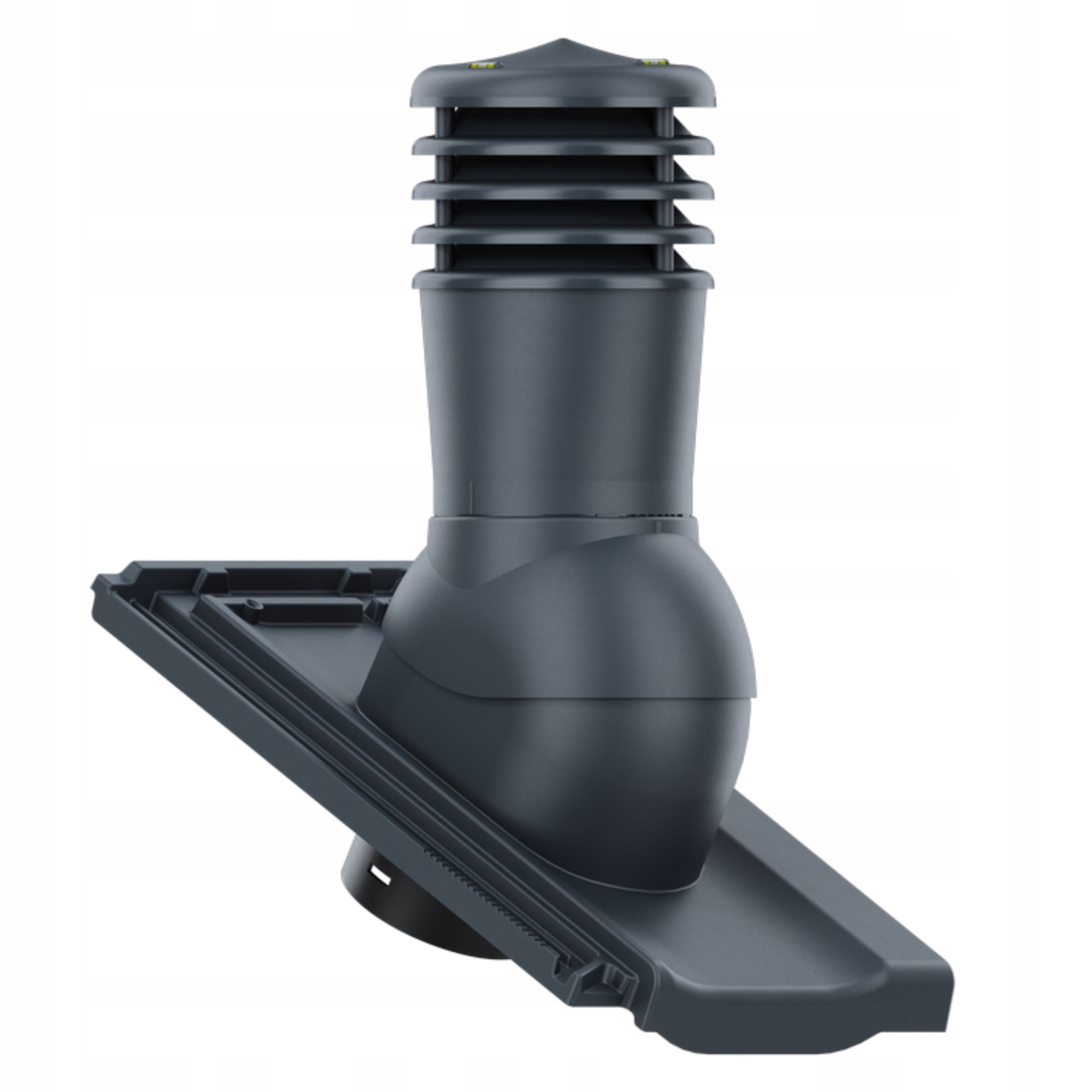 Větrací komín Smart fi150 střešní Creaton Kioto Grafit Duratop