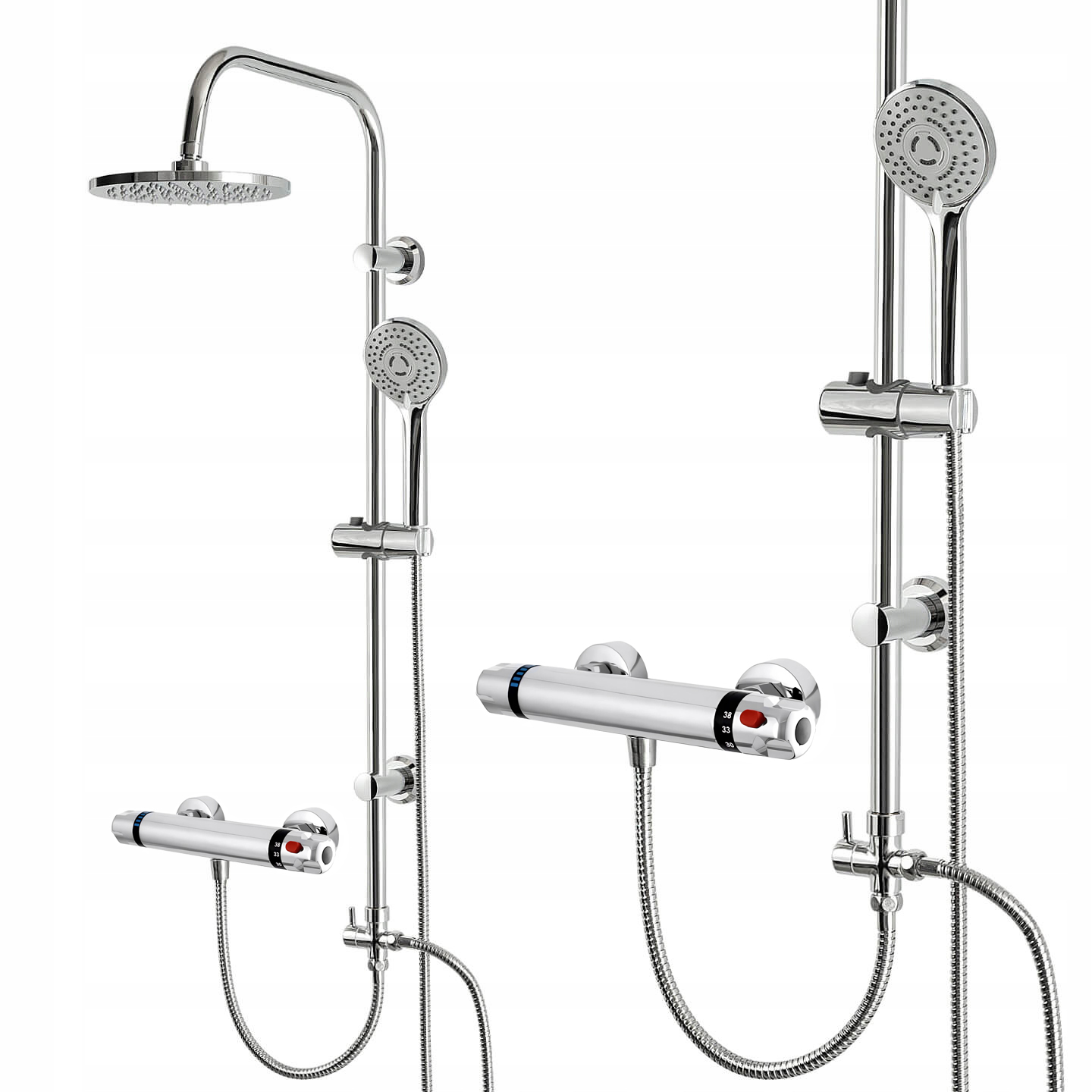 Sprchový Set, Sprchový Stĺp, Sprchová Tyč S Batériou A Slúchadlami