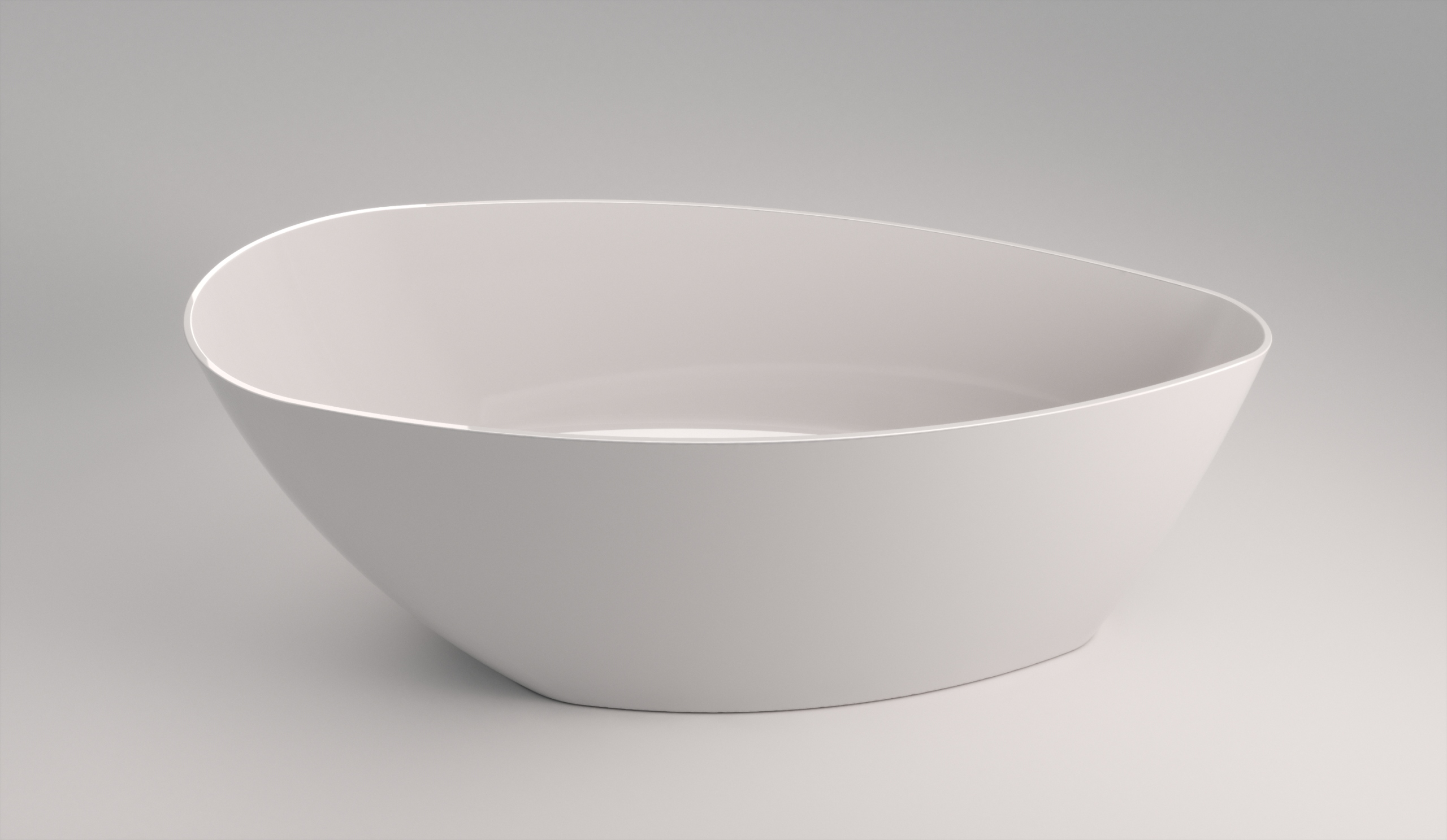 WANNA WOLNOSTOJĄCA BIAŁA 160 ODLEW MINERALNY KONGLOMERAT POLSKA PRODUKCJA Krótszy bok 70 cm