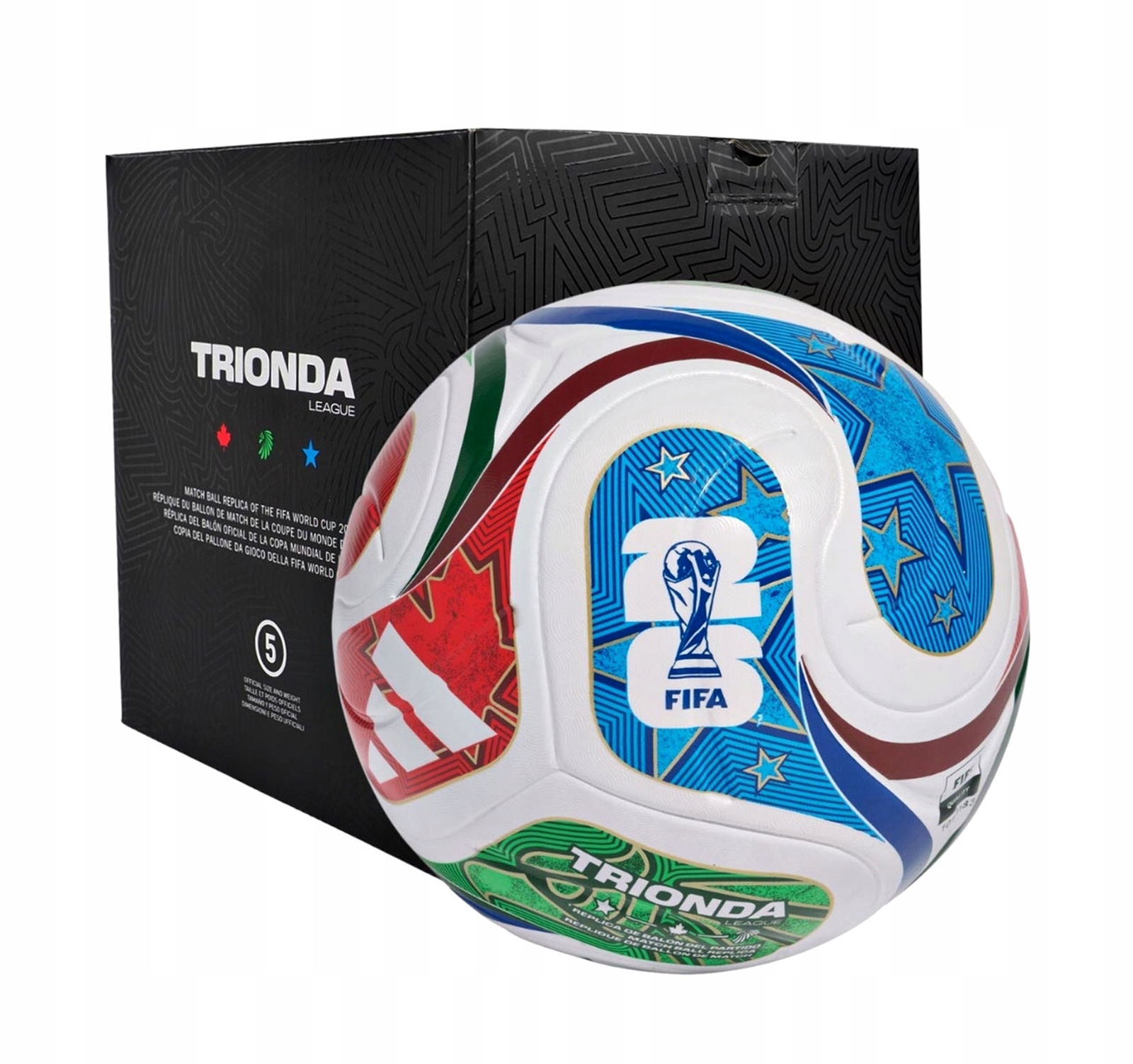 Tréninkový Fotbalový Míč Adidas JD8045 Fifa World Cup 26 Trionda Box