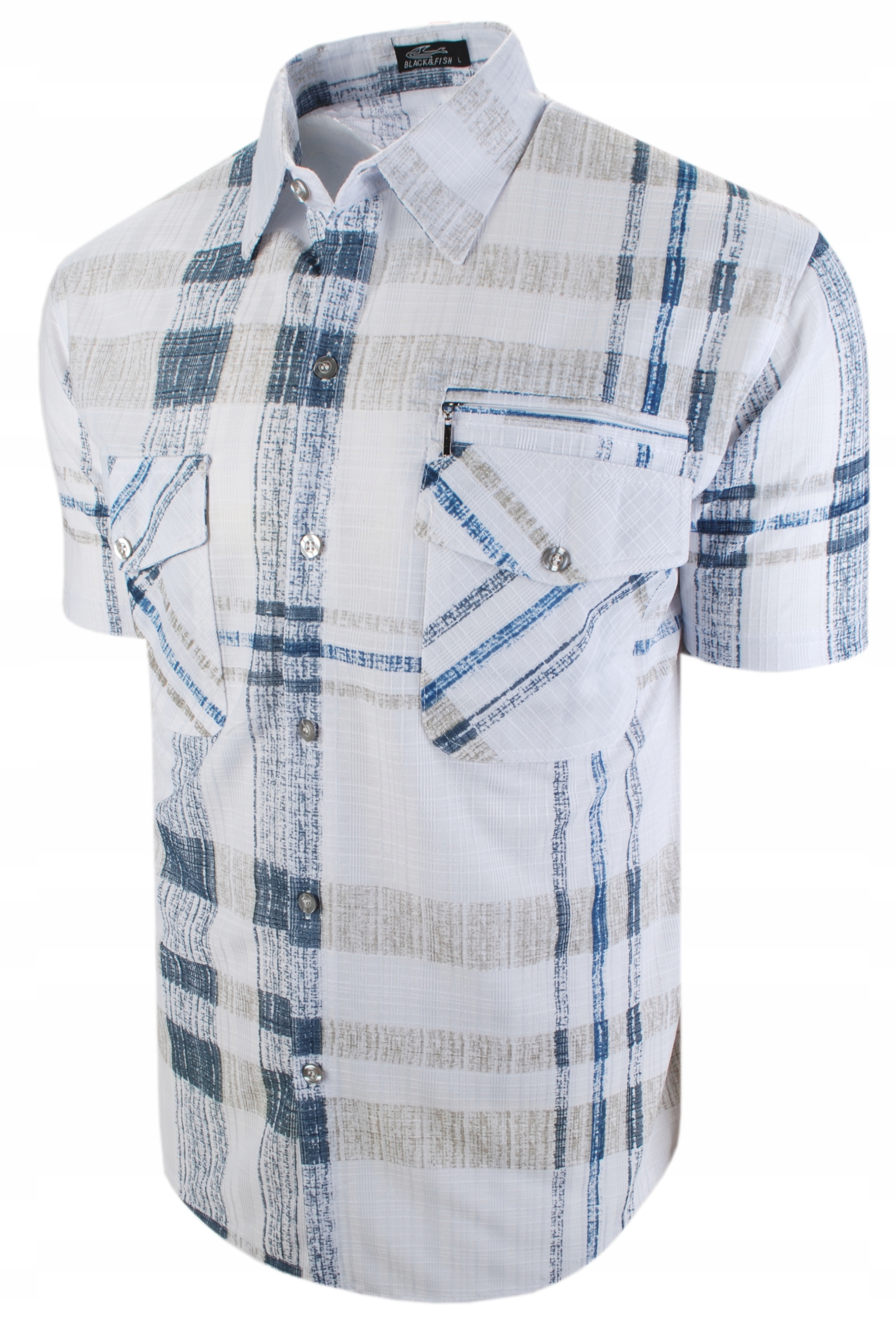 

3XL-KOSZULA Męska Regular Trzy Kieszenie YP702/3