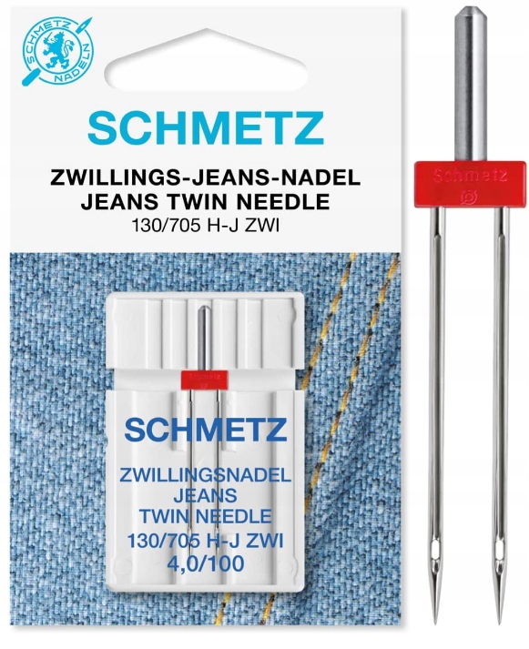 

Igły podwójna do denimu Schmetz H-j Zwi 4,0 Ses