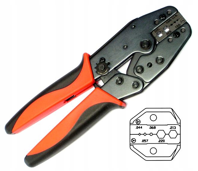 Zaciskarka zaciskacz RG58