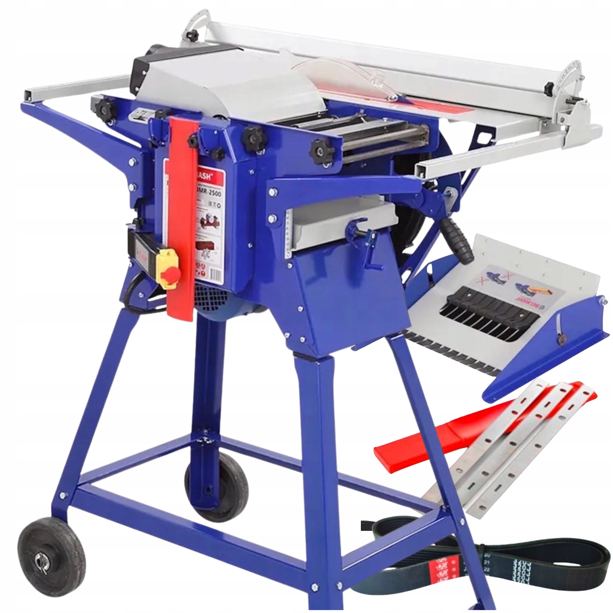 Tloušťkovačka 4v1 Hoblík Pila Frézka na dřevo Belmash SDMR-2500