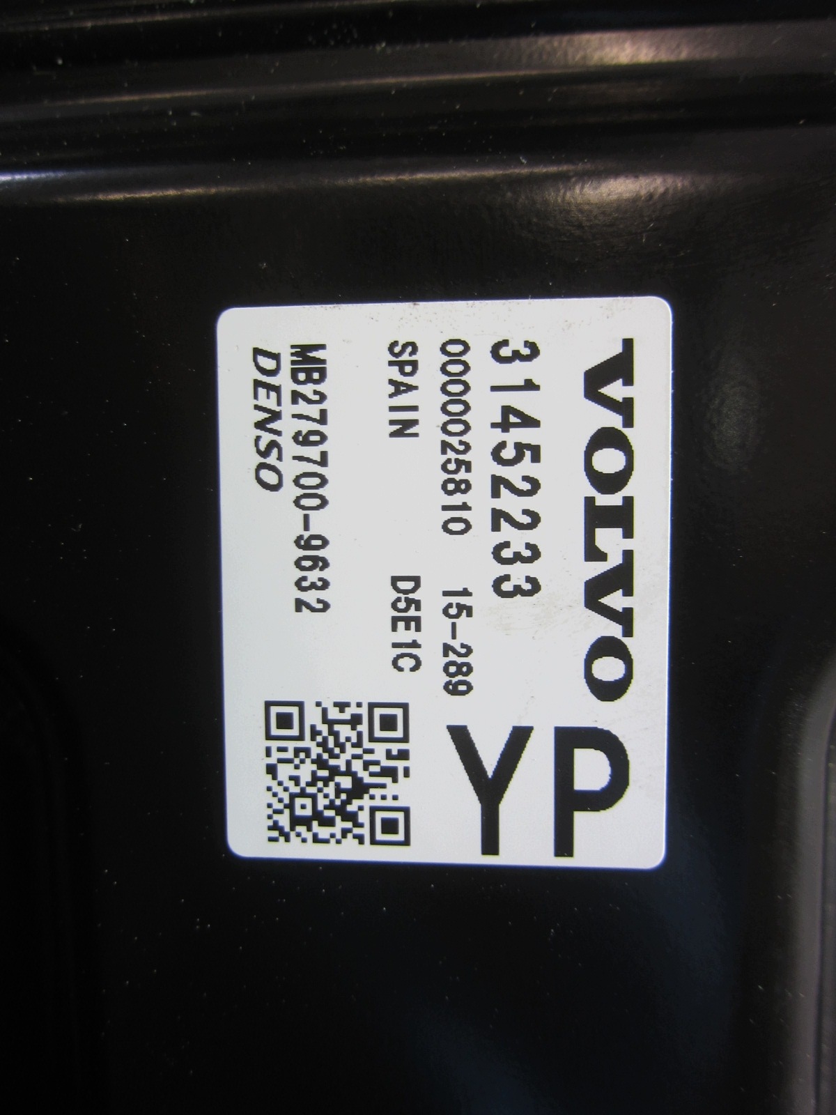VOLVO XC90 control unit computer of the engine II XC 90 2.0 T6 31452233