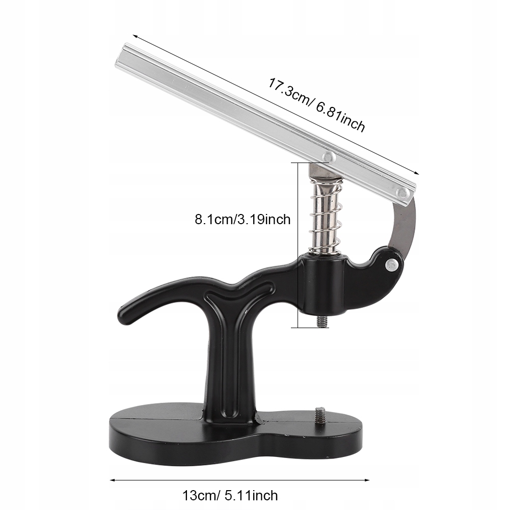 PRASA ZEGARMISTRZOWSKA PRASKA DO ZEGARKÓW ZESTAW + PŁYTKI DOCISKOWE 18-50mm EAN (GTIN) 4059683115811