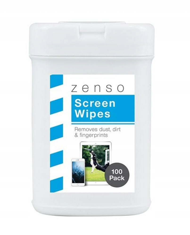 Chusteczki nawilżane do ekranu Zenso 100szt