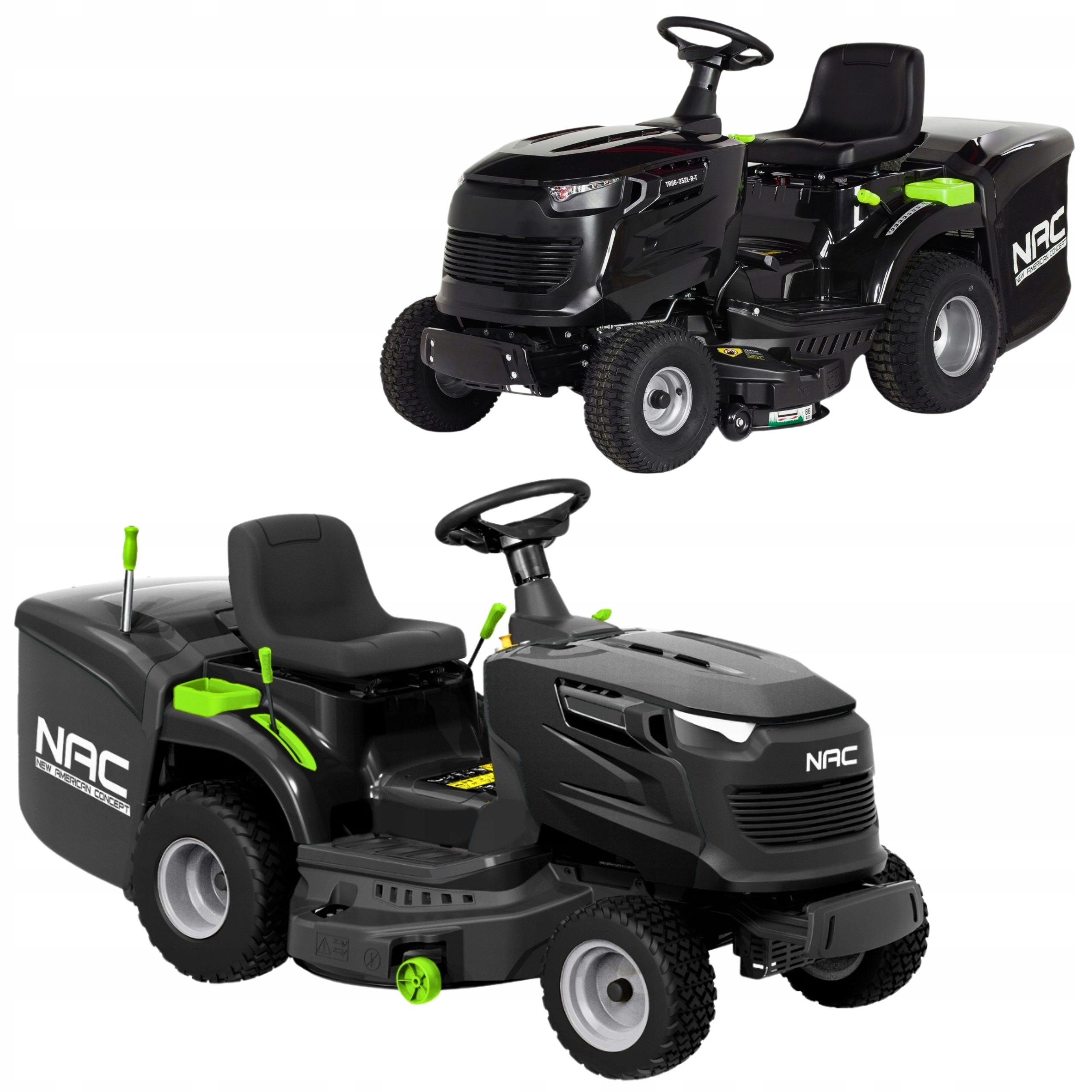 Traktorek Ogrodowy Kosiarka Kosz 245 Litrów Nac Loncin 5.6kW 352cm3 86cm