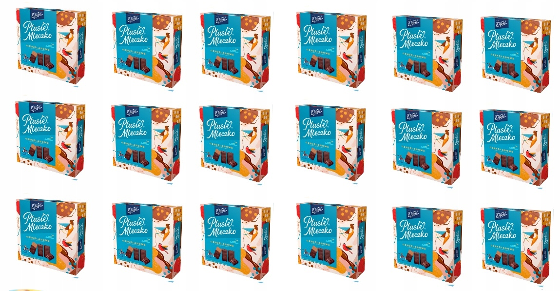 18x 340g Wedel Ptasie Mleczko Czekoladowe Karton