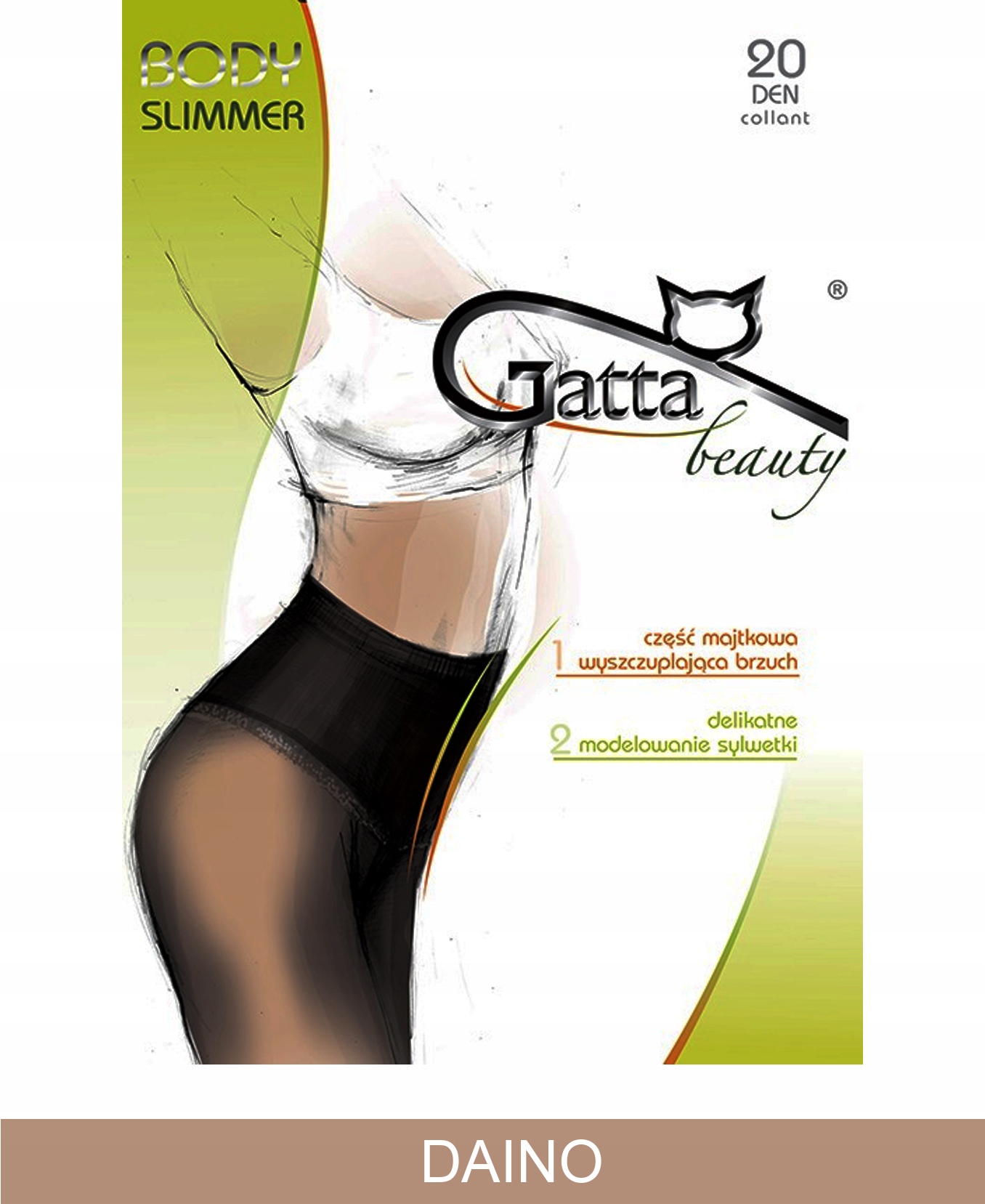 

Gatta Body Slimmer 20 Rajstopy dam. /2-S/Daino