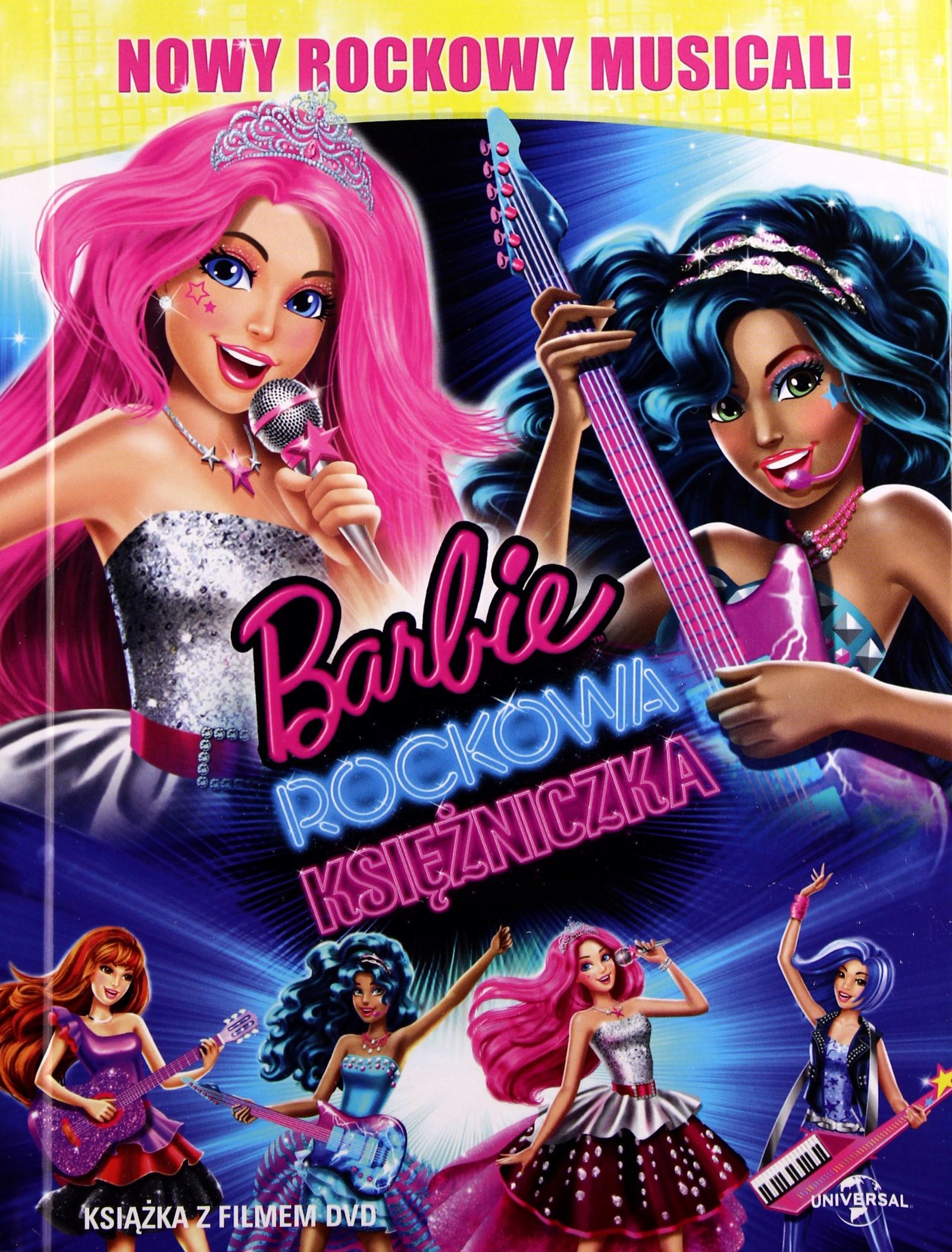 Barbie Rockowa Księżniczka [DVD]
