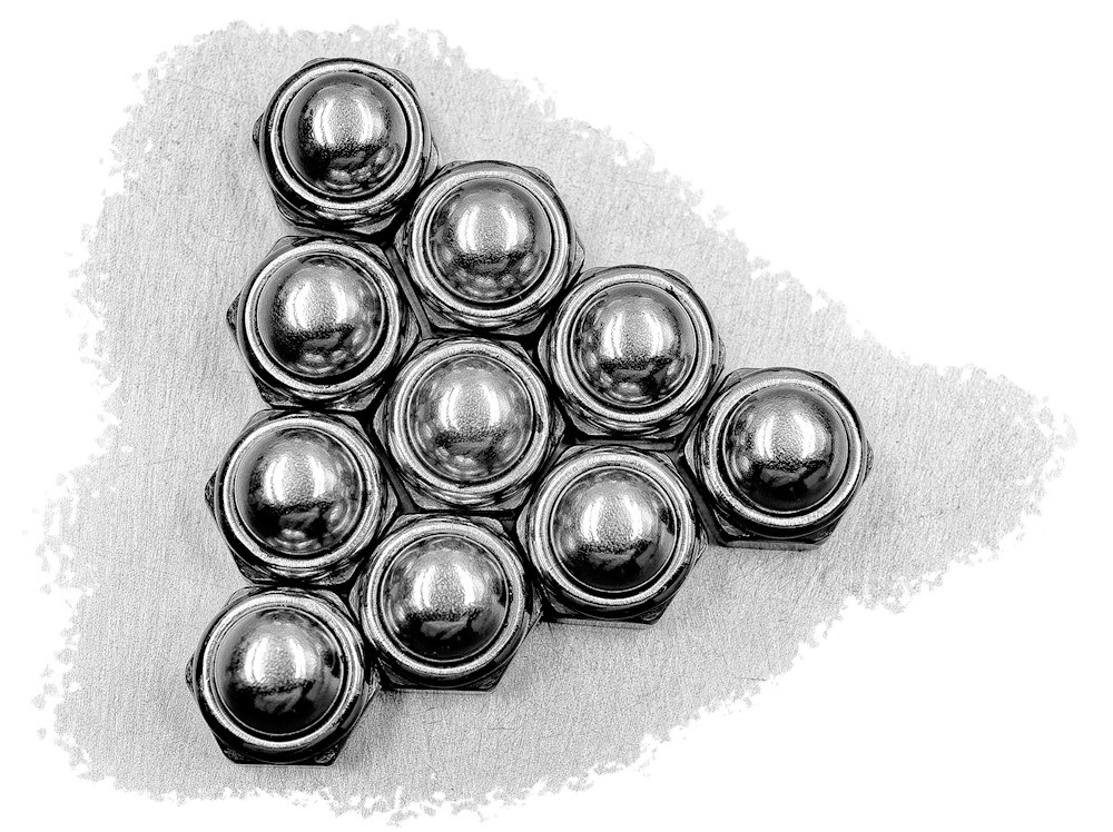 

M5 Nakrętka Kołpakowa Samohamowna Inox A2 986 (10)