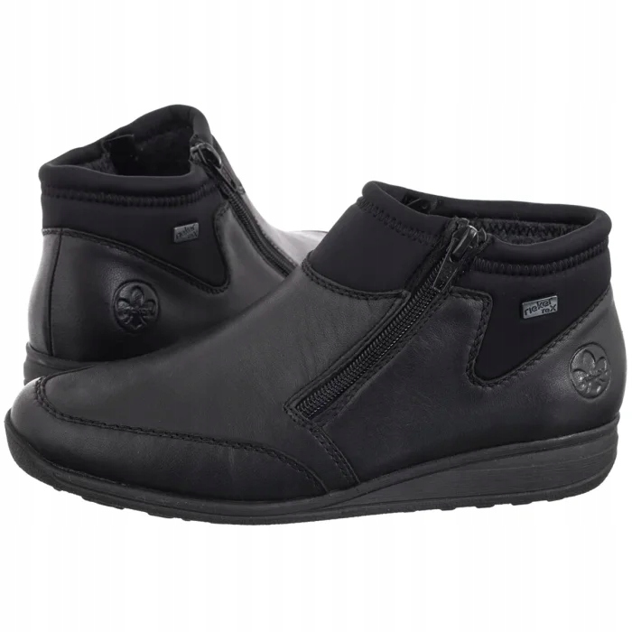 Dámské kožené boty Kotníkové Boty Rieker