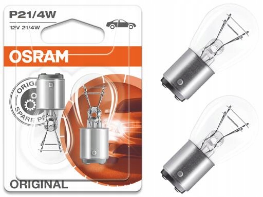 

Osram Original Żarówki P21/4W 12V BAZ15D Duo