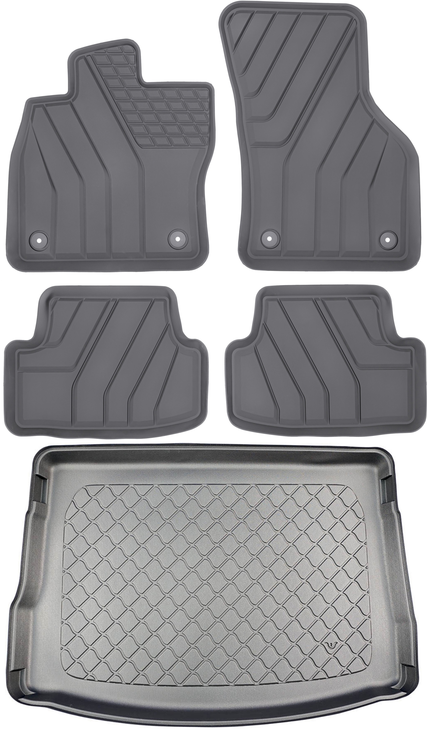 Seat Leon IV Hatchback 2020- Sada Gumové rohože rohož