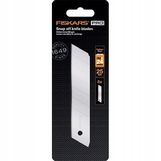 

Ostrza łamane Fiskars 1027233 CarbonMax 25mm 5szt