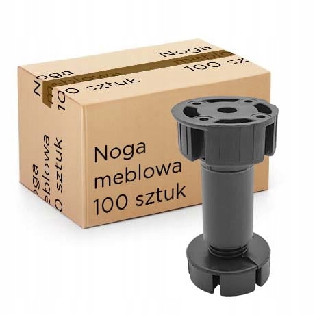 

Noga Nóżka Do Mebli Meblowa Kuchenna 10CM 100 Szt
