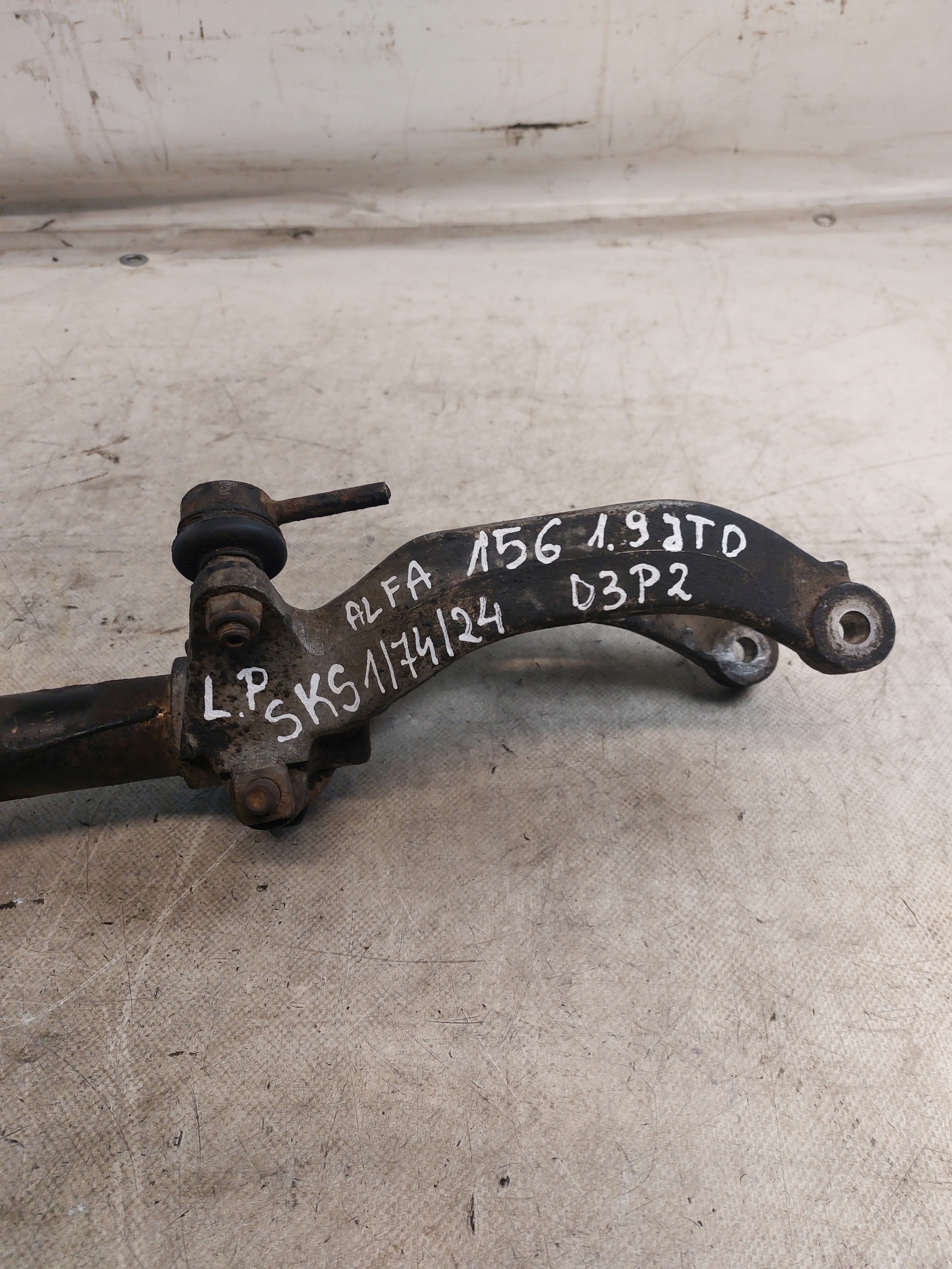 shock absorber spring left front ALFA ROMEO 156 1.9JTD