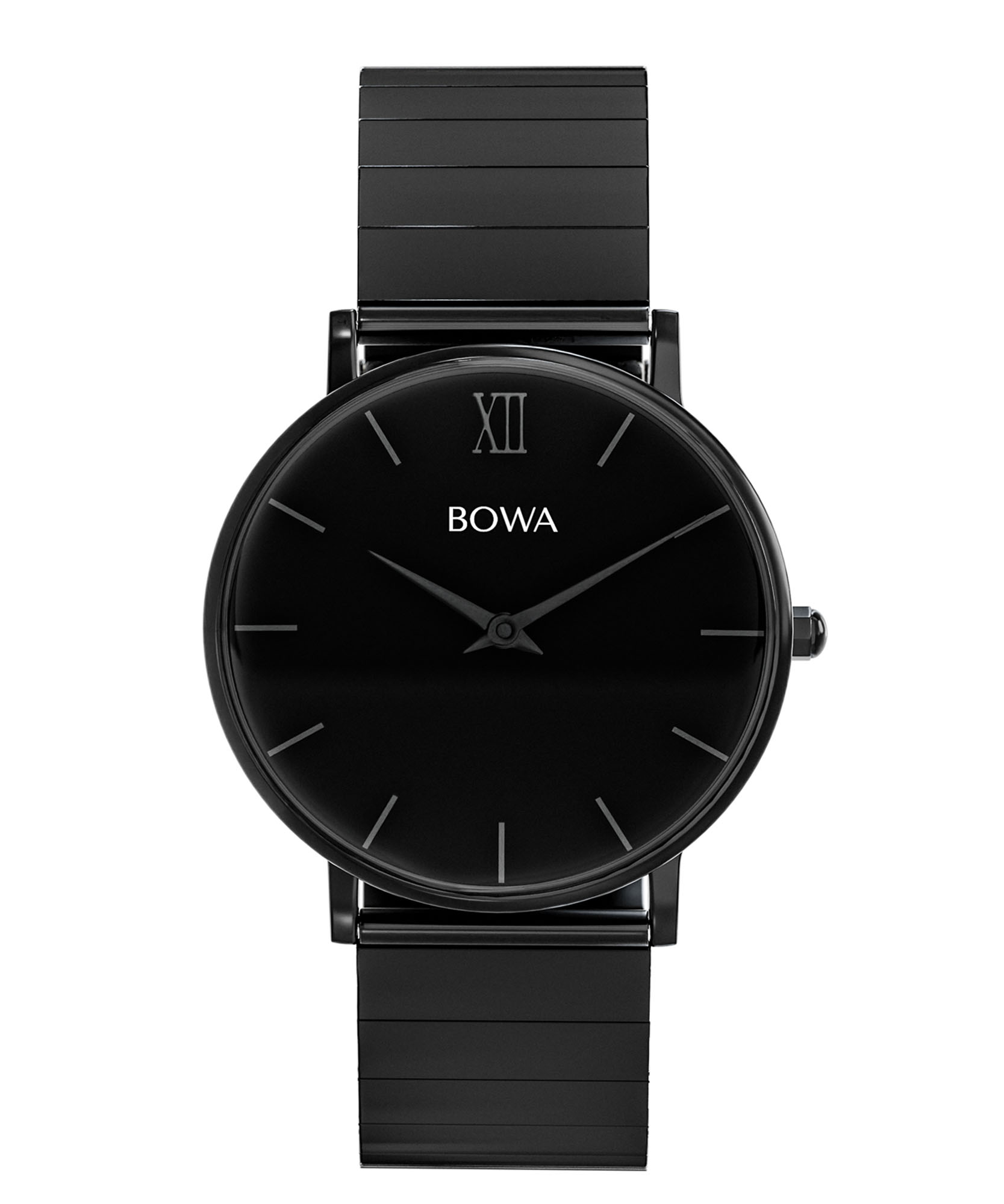 Dámské hodinky Bowa London Full Black Steel 33