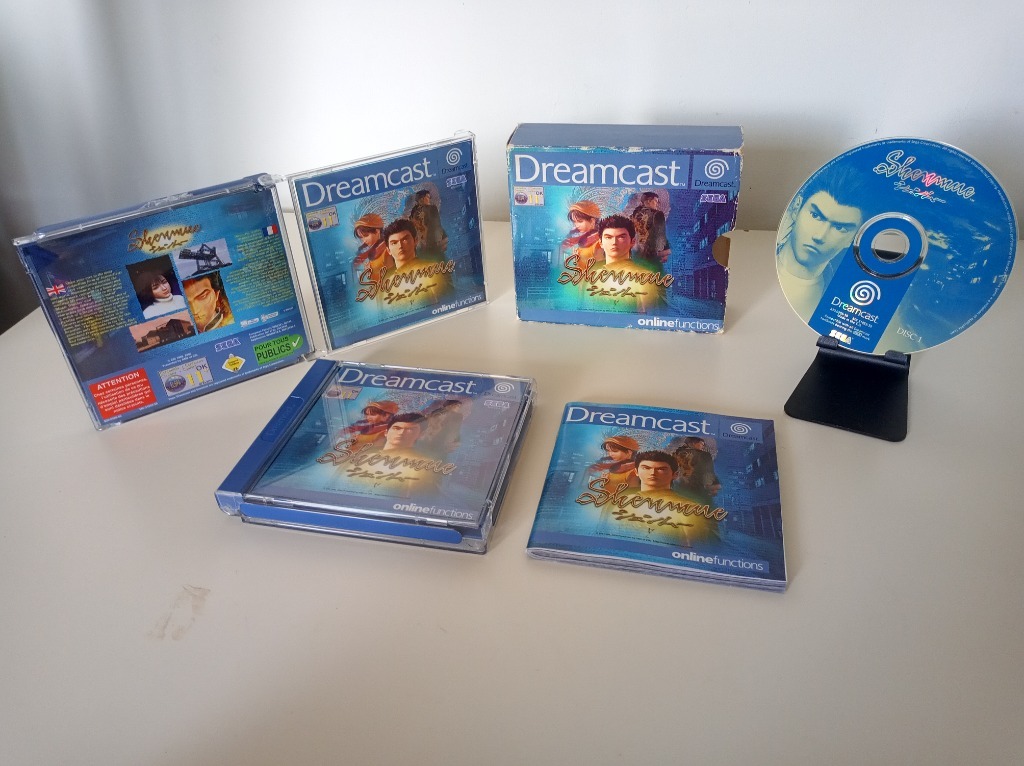 Shenmue DC Dreamcast 3xA