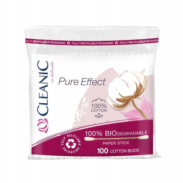 

Cleanic Pure Effect Patyczki higieniczne 100 szt