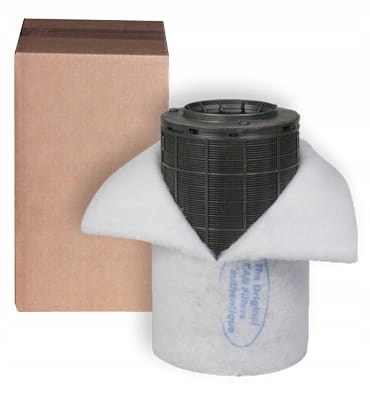 Plastový uhlíkový filtr 150-165M3/H bez příruby