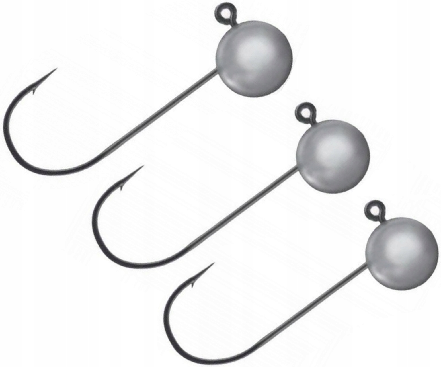 GŁÓWKA JIGOWA SHIRO MICRO HAK 4 2,5g 3szt MISTRALL