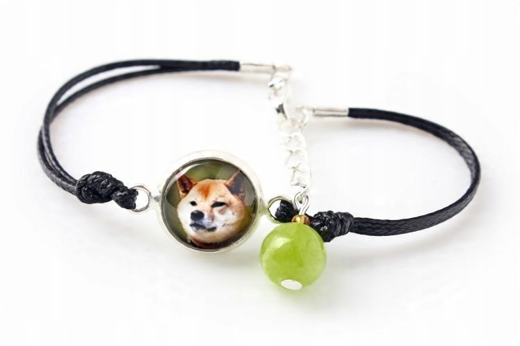 

Shiba Inu Bransoletka z Twoim zdjęciem Handmade