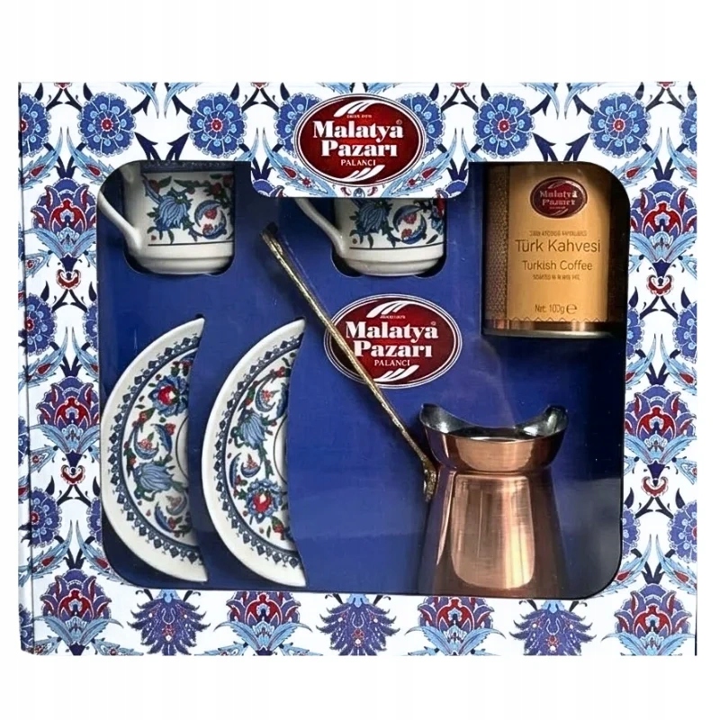 Kawa mielona turecka tygielek filiżanki zestaw do kawy po turecku