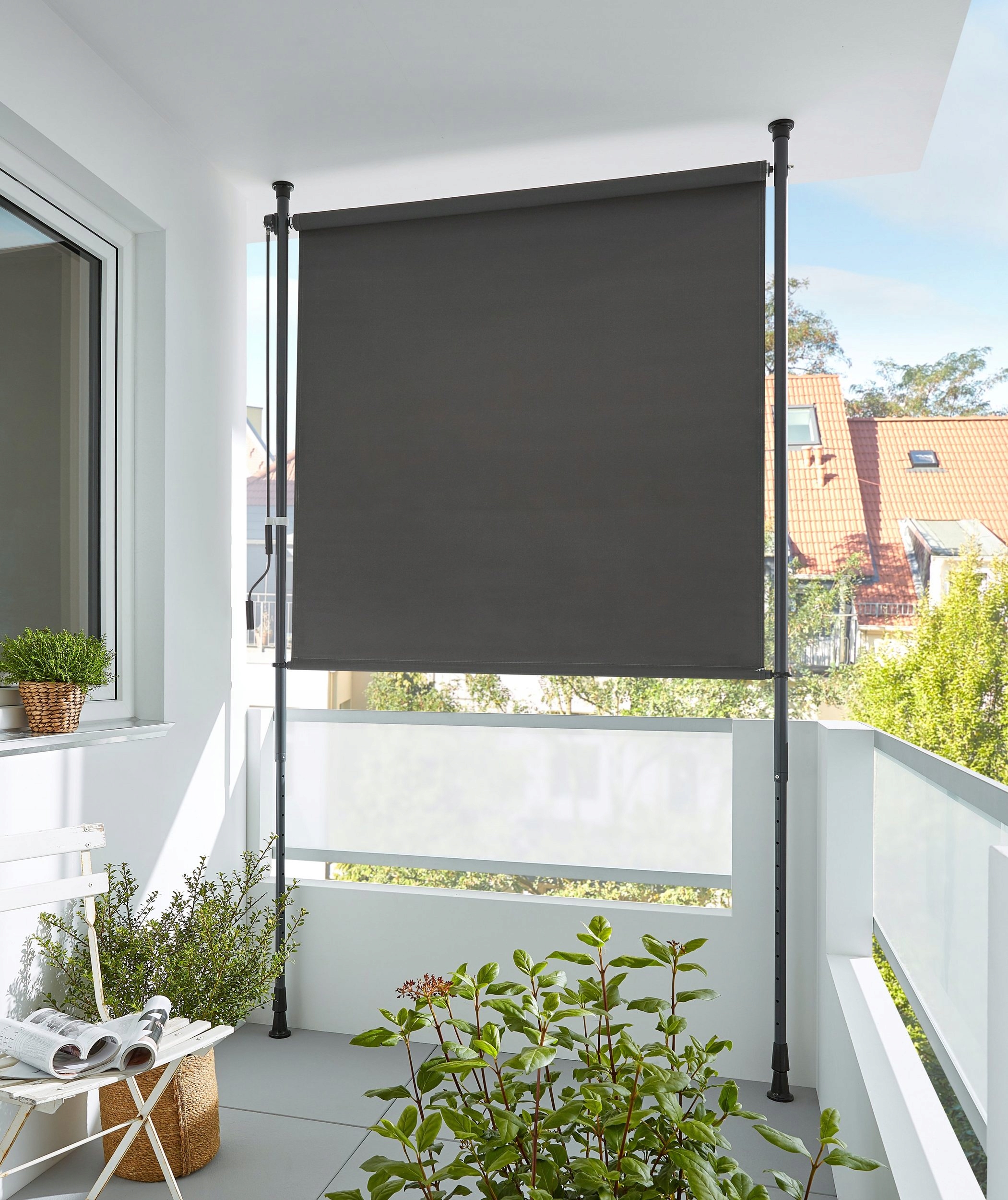 balkónová markíza vertikálna balkónová markíza Konifera vysoká kvalita 150x225