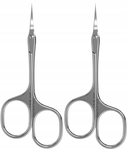 2 kusy Profesionální nůžky na kůži Asymmetric Uniq 30 Type 4 Staleks