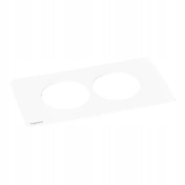 Kryt pro zásuvky Disq'in 4 moduly Bílý Legrand