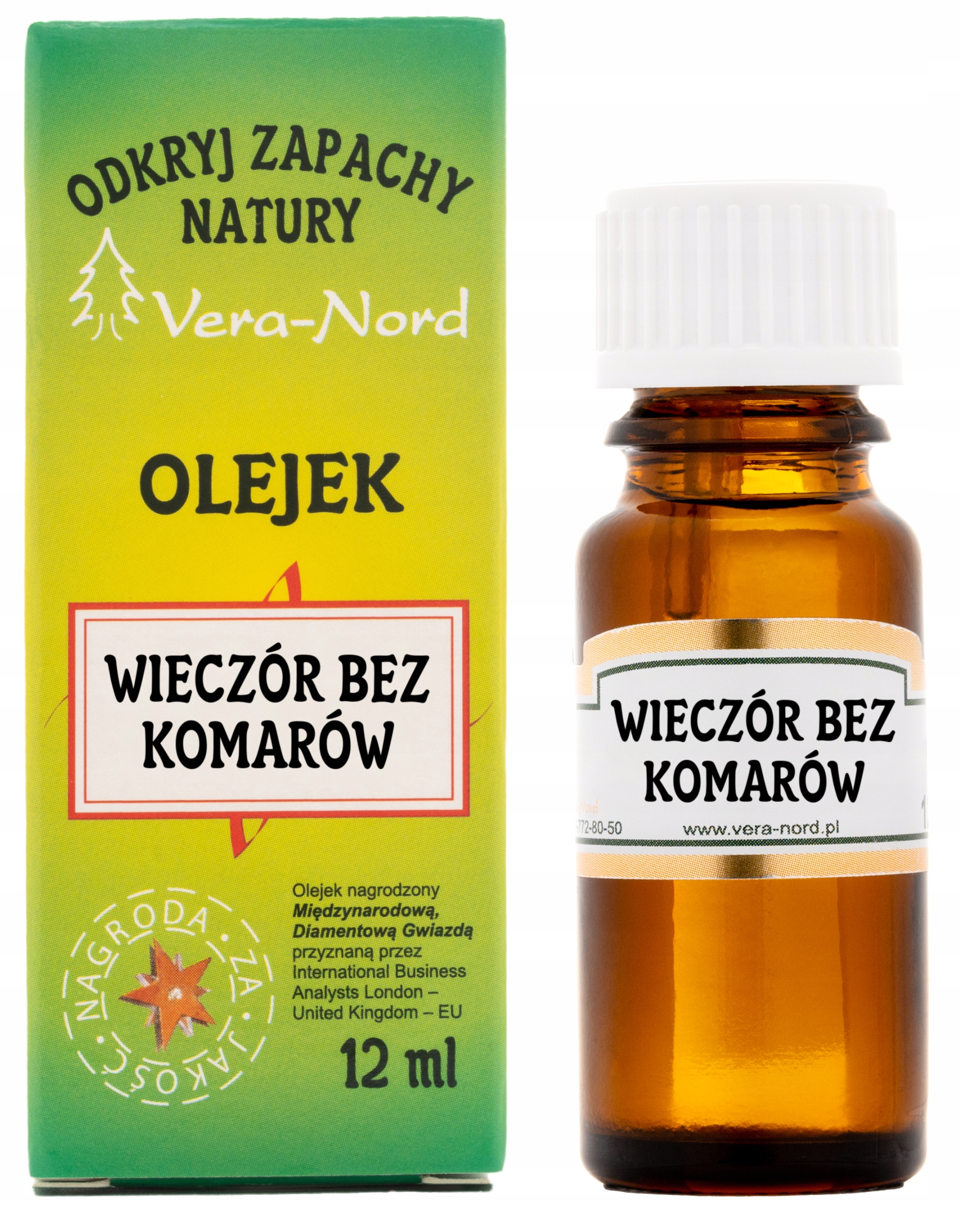 

Wieczór Bez Komarów Olejek Zapachowy 12 ml Mocny