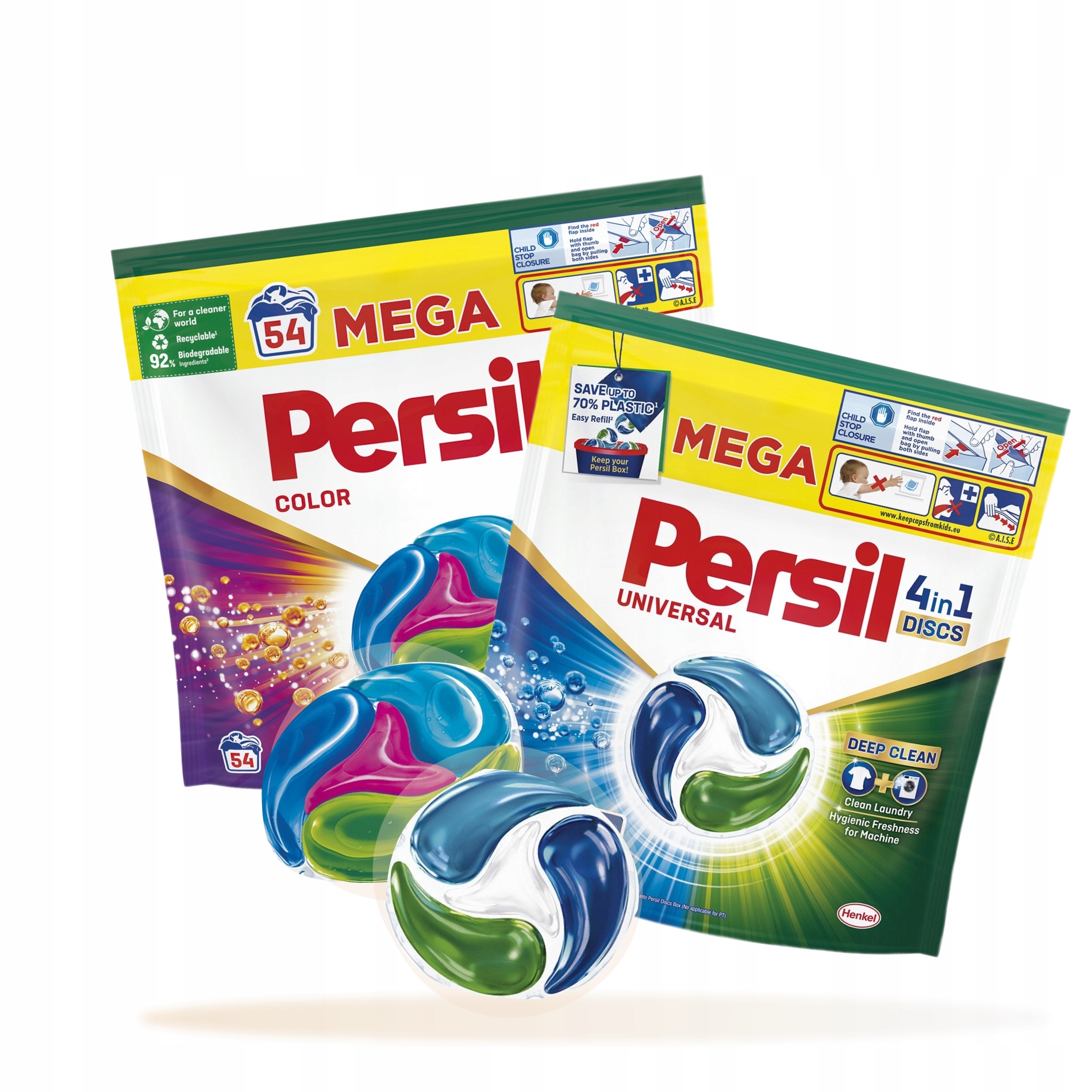 Levně Sada Persil Disc Deep Clean Kapsle Na Praní Barva Univerzální