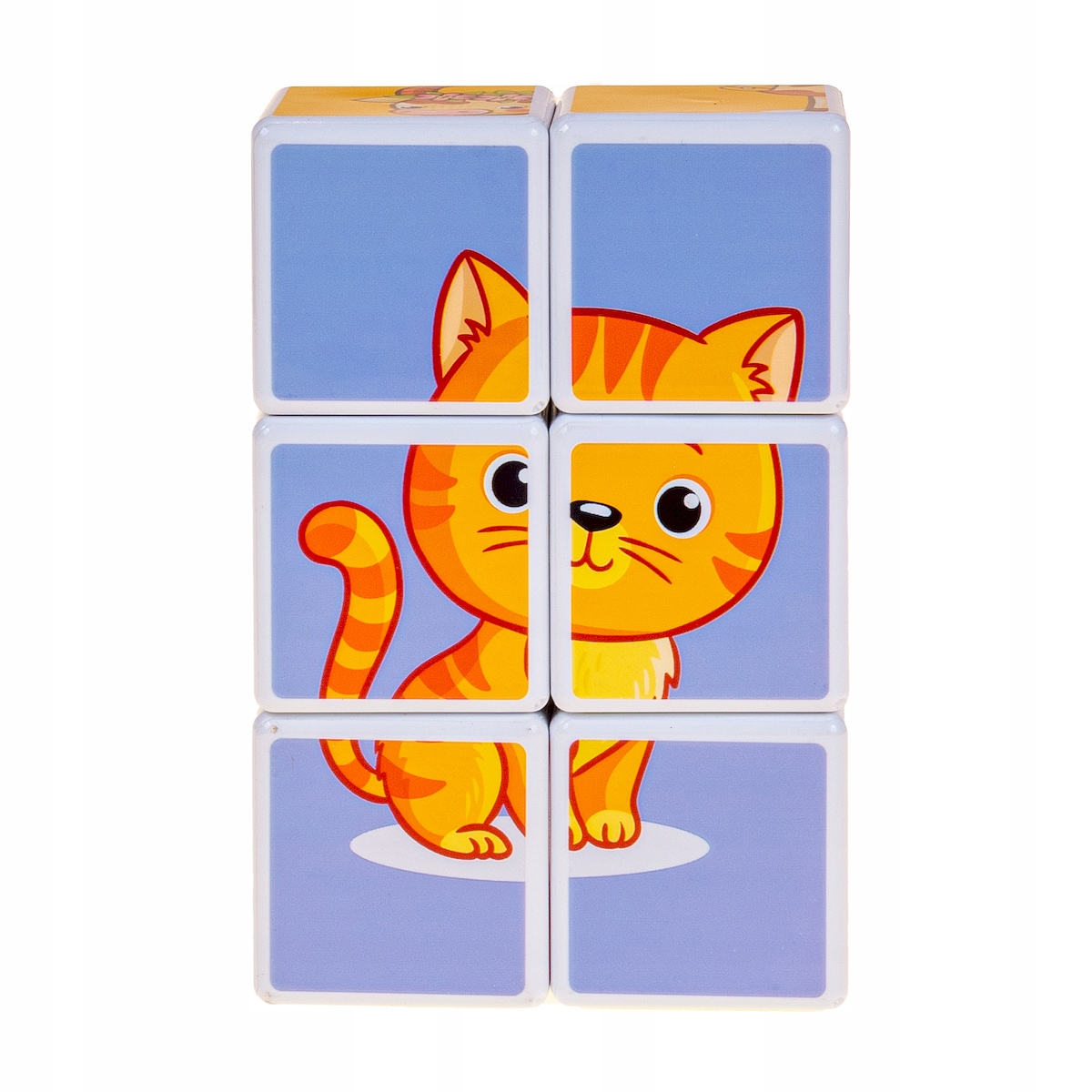 KLOCKI MAGNETYCZNE KOSTKI EDUKACJA ZWIERZĘTA WIEŚ Płeć chłopcy dziewczynki