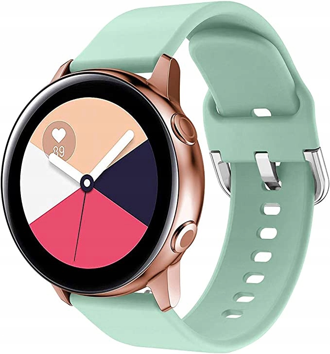 

Uniwersalny Pasek Do Smartwatch 20mm Turkusowy