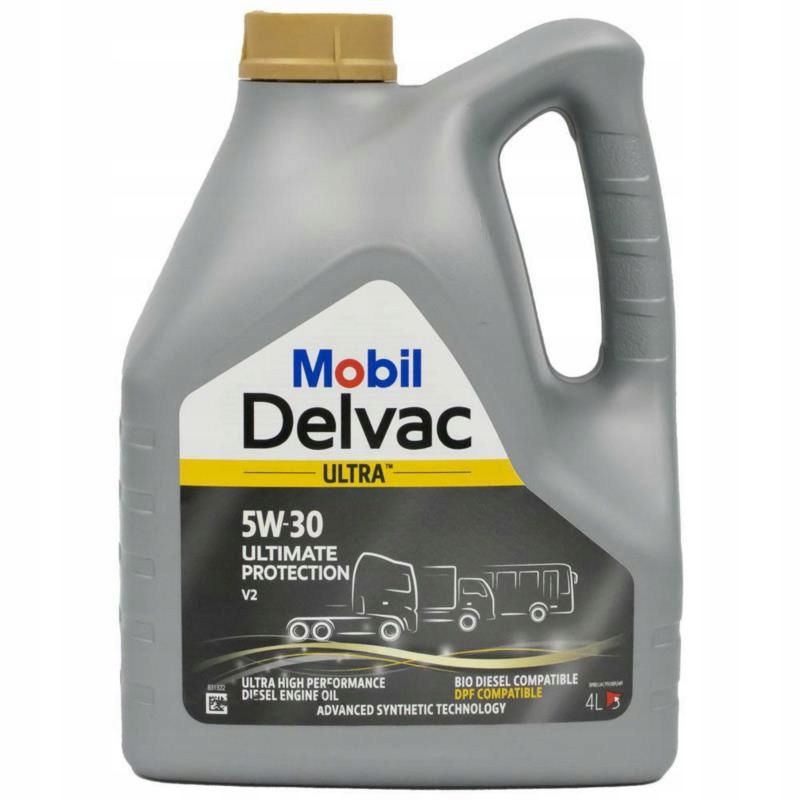 Motorový olej Mobil Delvac Ultra Ultimate Protection V2 4 l 5W-30