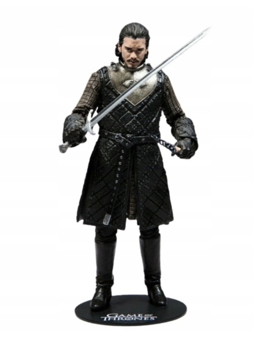 16cm figurka hra o trůny Jon Snow pohyblivá s podstavcem