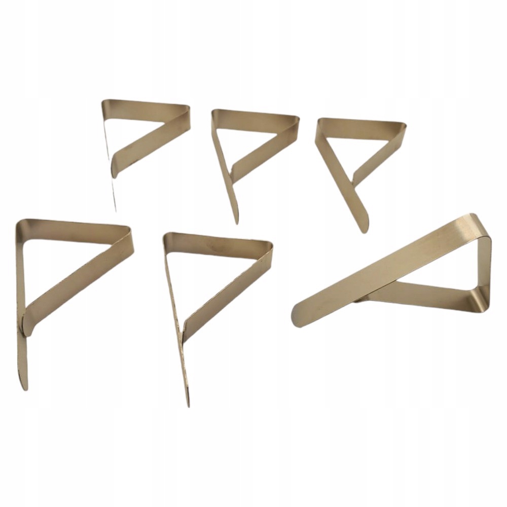 Klips do obrusów 6 szt Długość (cm) 7.5