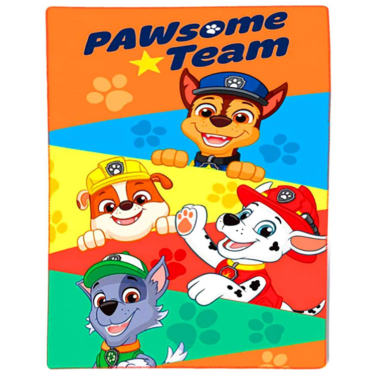 

Koc polarowy Psi Patrol: cztery pieski (841252)