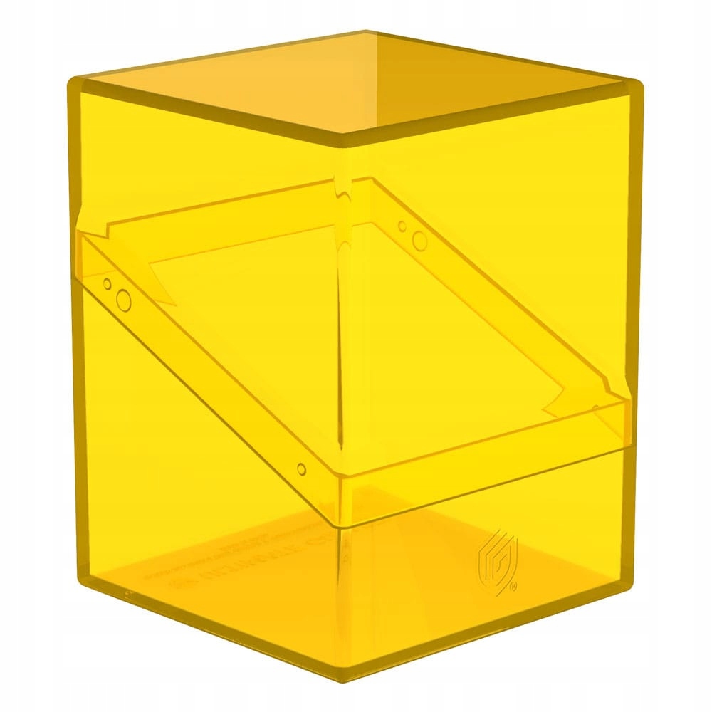 Pudełko na karty Ultimate Guard Boulder Deck Case 100+ Clear Amber