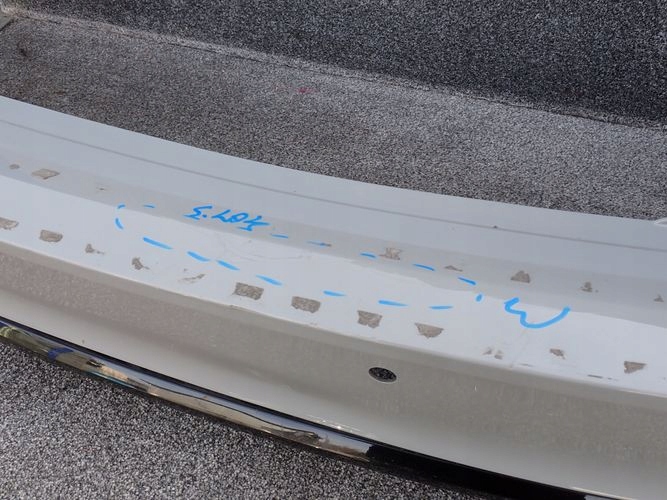 SKODA OCTAVIA IV KOMBI RS bumper rear rear part