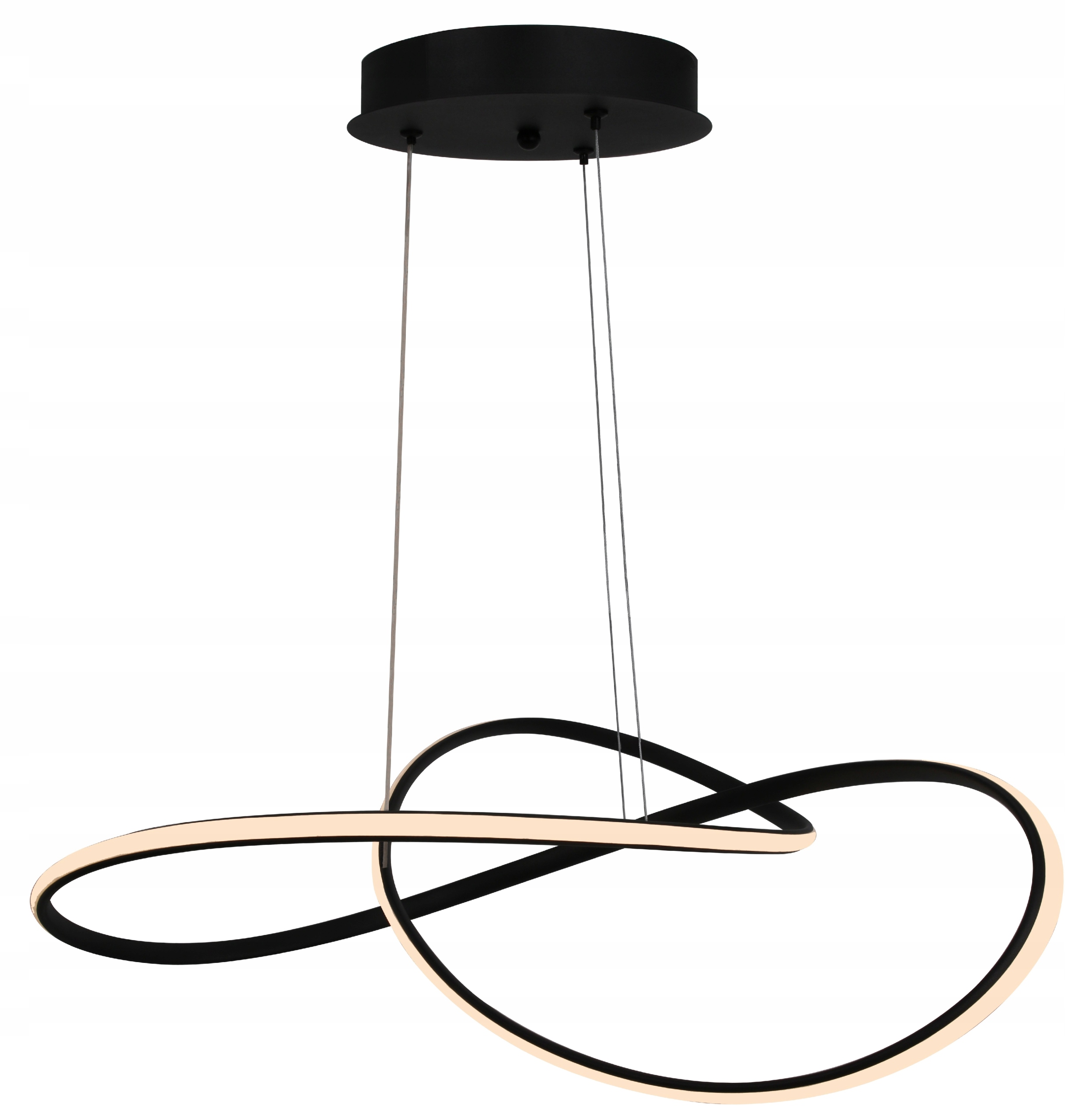 Lampa Led sufitowa wisząca Eko Żyrandol Led nowoczesna Pilot