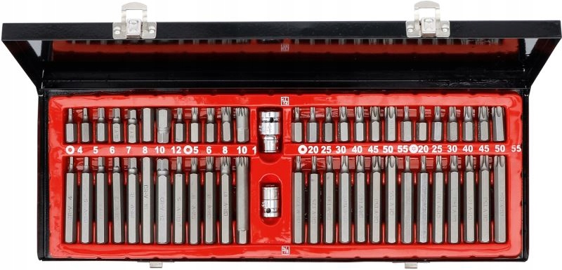 ZESTAW BITOW IMBUS WIELOWPUST TORX 54 szt