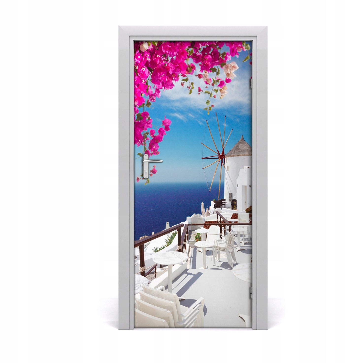 

Fototapeta samoprzylepna na drzwi Santorini Grecja