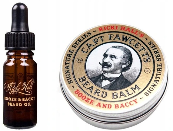 Zestaw do brody Captain Fawcett Booze & Baccy