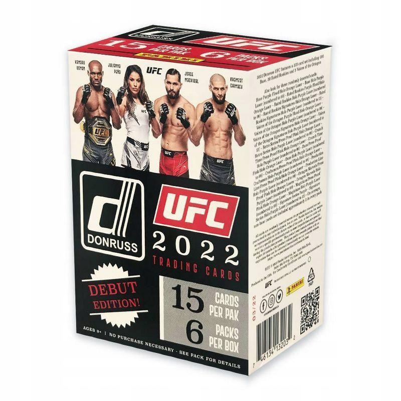 Купить Panini Cards UFC Donruss 2022 Blaster Box отзывы, фото и